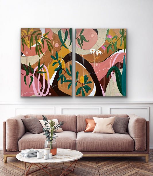 Rhythm Of The Land ( Diptych)